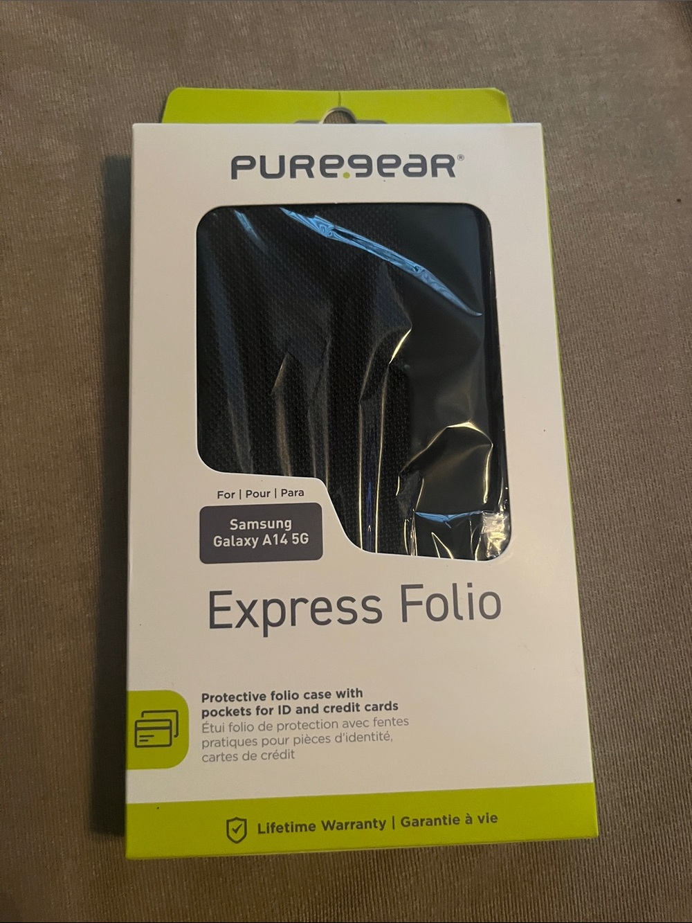 Express Folio Case for Samsung Galaxy A14 5G - Black